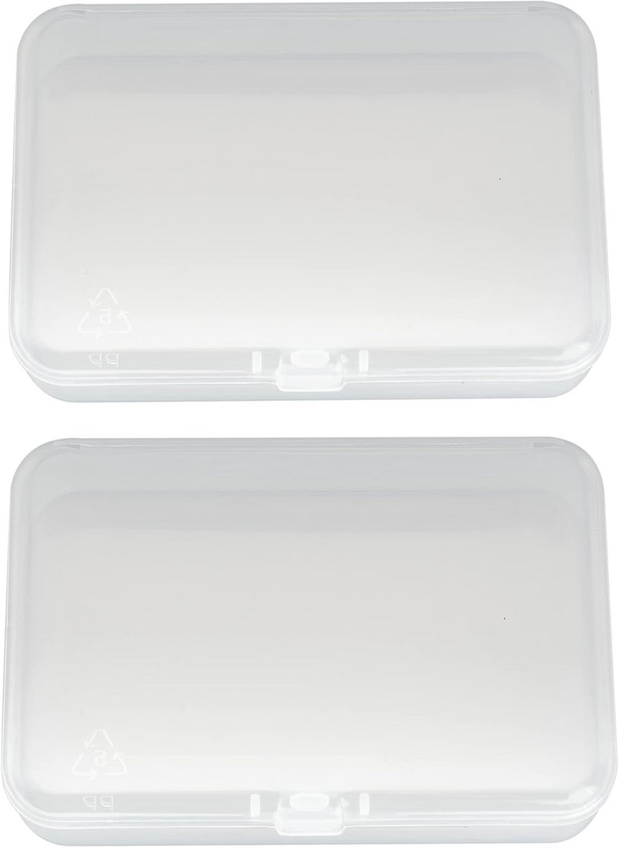 Gitaar Plectrum Houder - Transparant (2 Stuks)