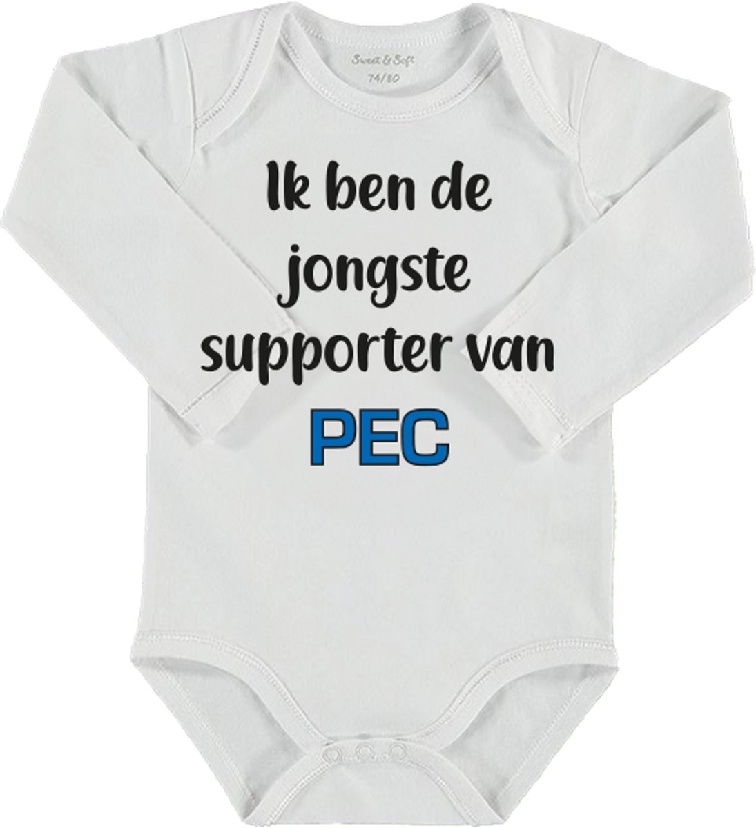 Rompertje jongste supporter van PEC