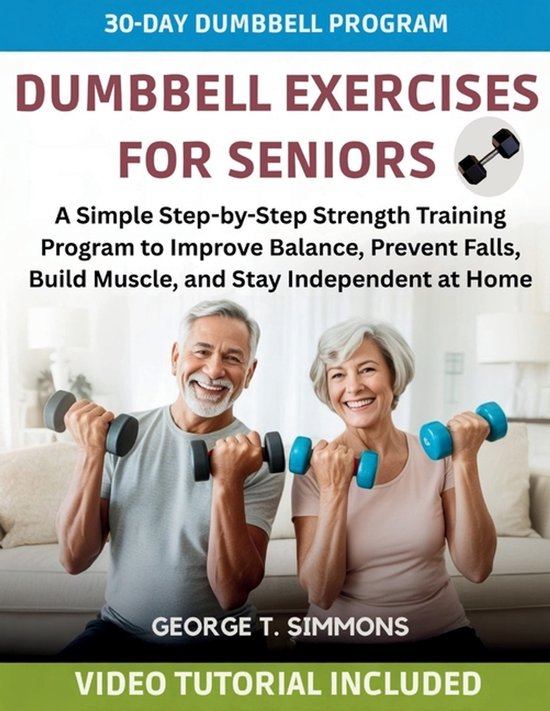 Dumbbell Exercises For Seniors - cover