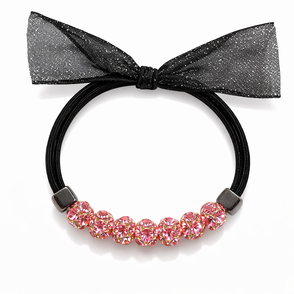 Haarklem - Haarelastiekjes - Haarsieraad - Haar accessoires - Haarspeld - Haarelastiekje - Haarclip - Haarklemmen - Dames - Roze - Luxe - Cadeau Tip