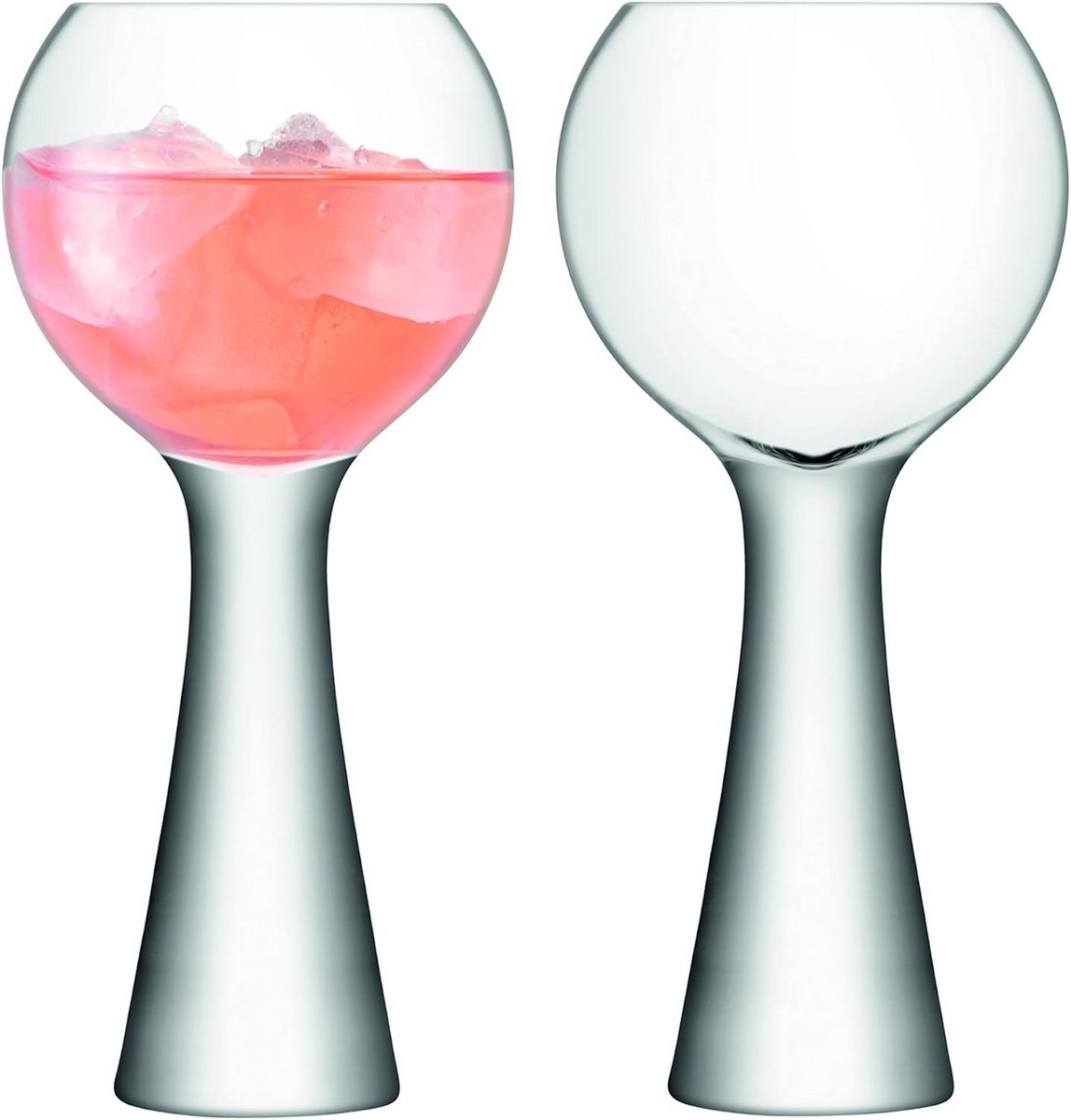 Set van 2 Balloon Wijnglazen - Kleurloos, 10.6 x 10.6 x 22.8 Cm