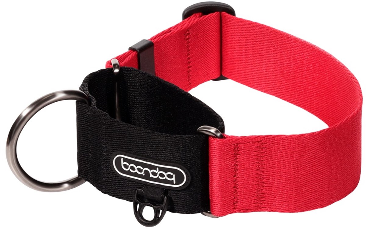 Boondog - Martingale Wide Collar- Red - L