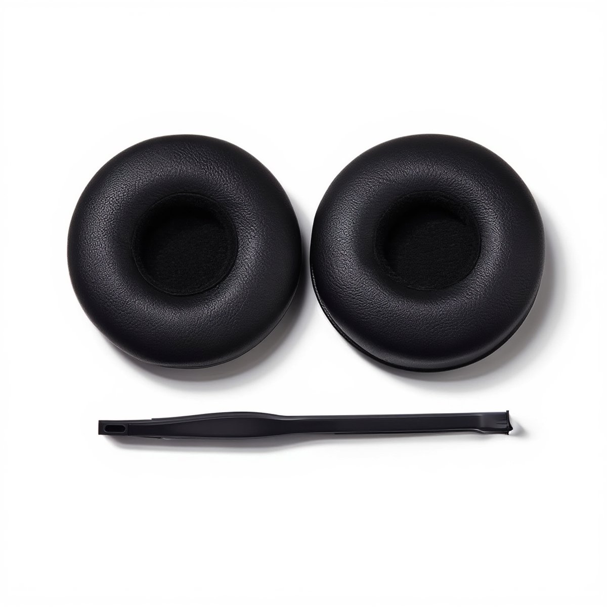 Set Oorkussens voor Sony Koptelefoon - WH-CH510 Oorkussen - WH-CH510/WH-CH500/WH-CH520/WH-CH400/MDR-ZX110/MDR-ZX110NC/MDR-ZX100/MDR-ZX220BT/MDR-ZX300/MDR-ZX310/MDR-ZX330BT/MDR-V100/MDR-V150/MDR-V200 - PU-leer met Schuimvulling - Zwart