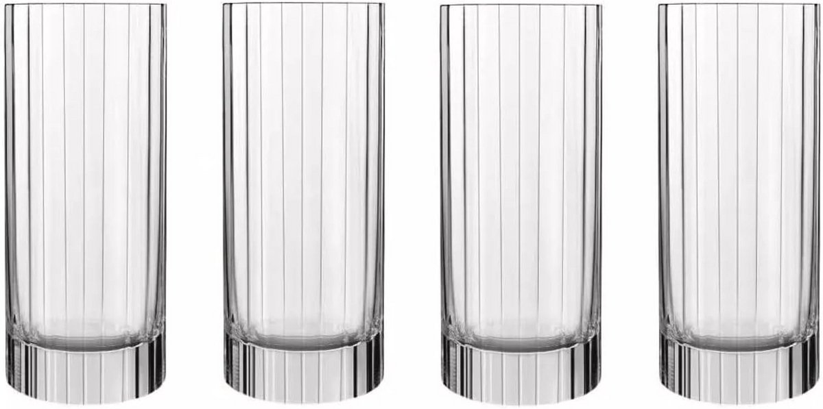 Hi Ball Drinkglazen Set van 4 - Zeer Breukbestendig en Vaatwasmachinebestendig