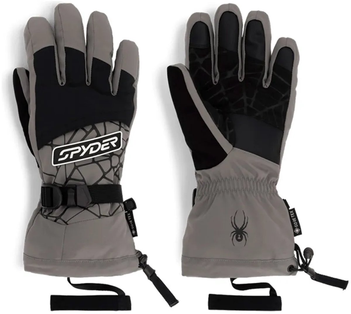 Spyder Overweb Goretex Handschoenen Grijs XL Man