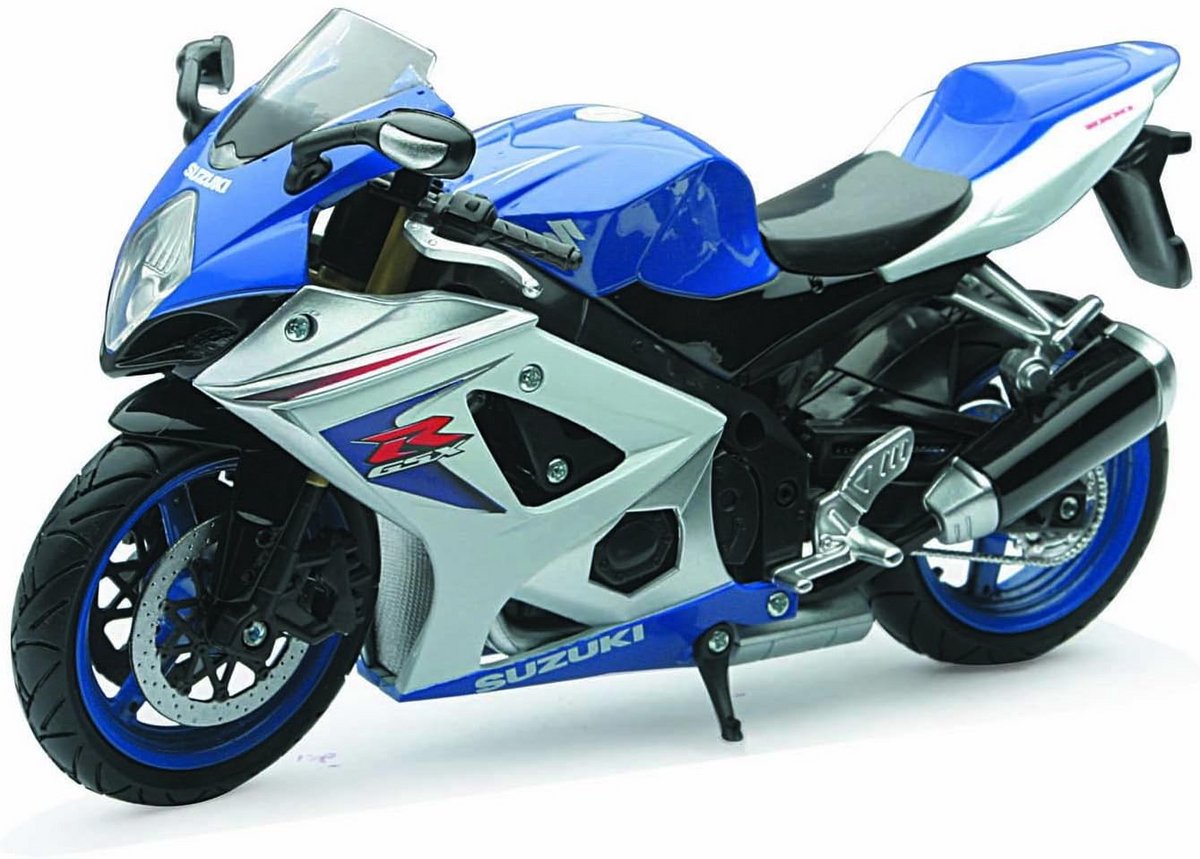 Gedetailleerd Die-Cast Motorfiets Model Suzuki GSX 1000 Schaal 1:12