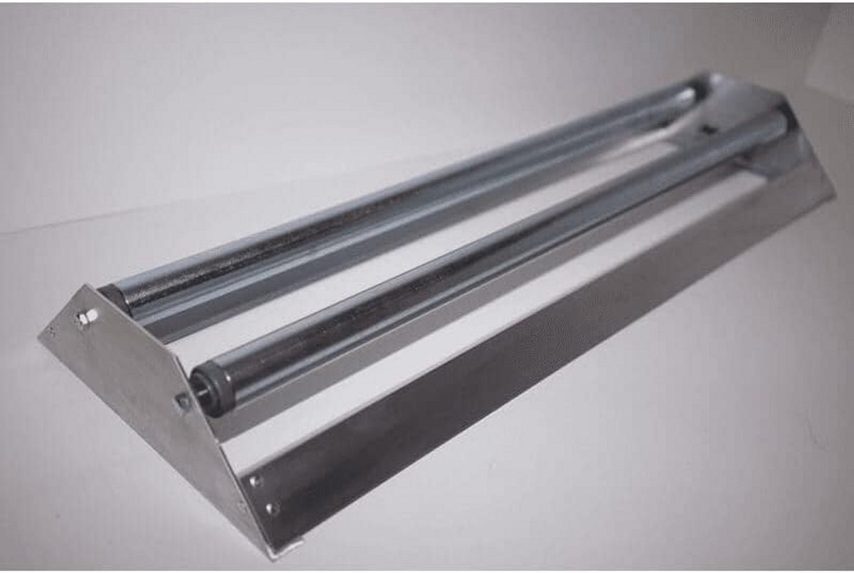 Folie Afroller en Dispenser voor Rollen tot 128 cm Breed - Stabiele Aluminium Deskmodel