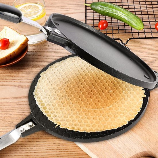 Wafel Hoorntjes Maker - IJshoorntjes Bakvorm voor Zelfgemaakte IJs & Loempia's — afbeelding 4