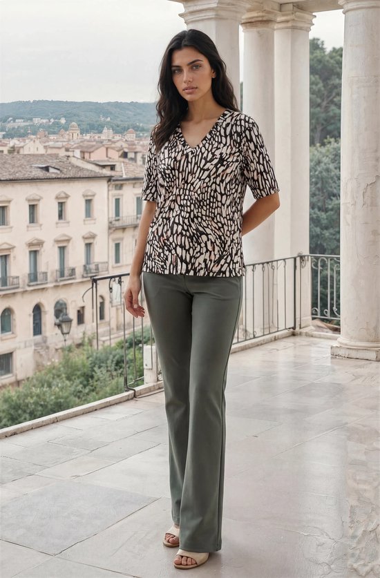 MI PIACE - Pantalon Travel Flair Bonded 202633 Deep Depth