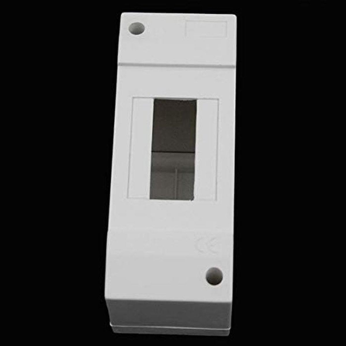 Witte Zekeringkast met Plaats voor Twee Automaten voor Caravan of Boot (220V-250V)