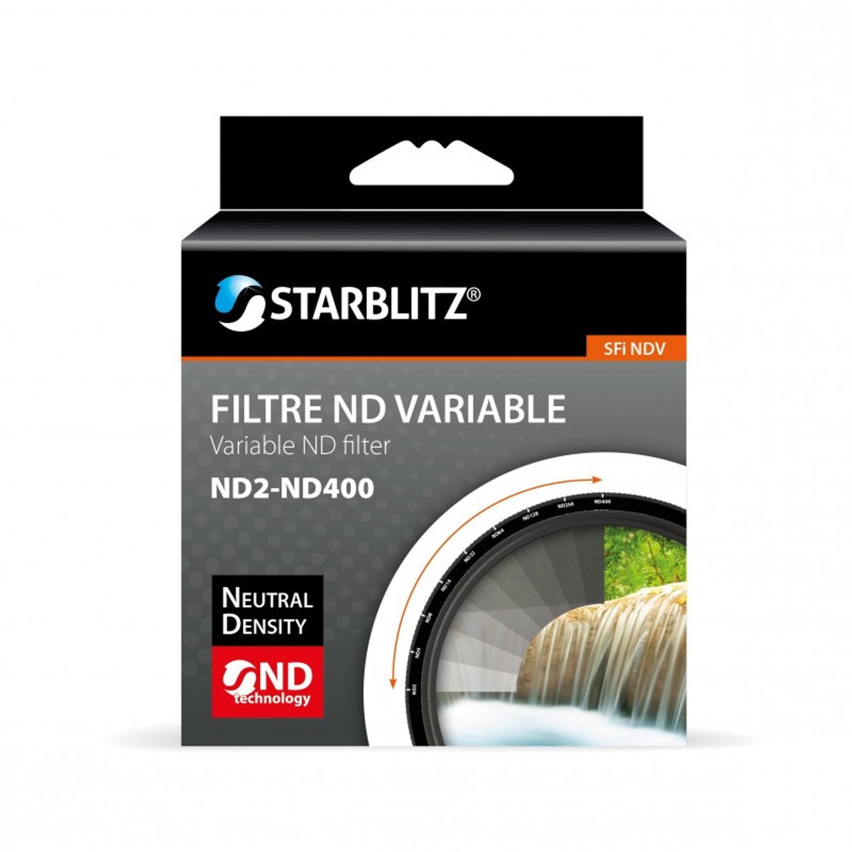 STARBLITZ Variabler Neutraldichtefilter ND2-ND400 67mm