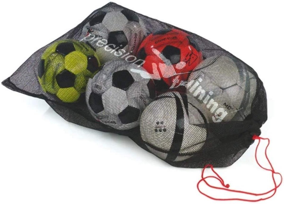 Voetbaltas voor 10 Ballen - Stevige Trainingsnet Tas voor Voetbalmateriaal