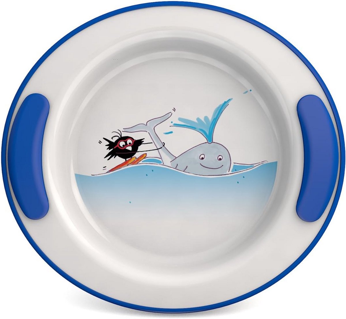 Warmhoudbord voor Kinderen Ø 25,5 cm - Walvis Design