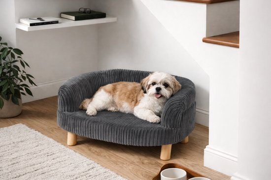 Huisdier Sofa Slaapplaats,Opstaande Rand Bank Hoes Mat - Kalmerend