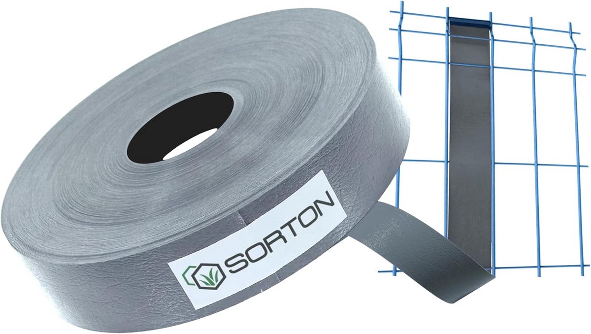 Privacyfolie Rol voor Hekwerk 46 mm Breed 70 Meter - Inkijkbescherming Tuin en Balkon