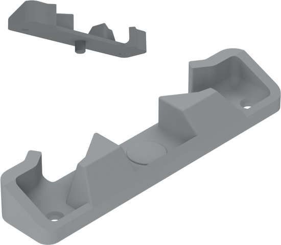 Plaque de fermeture / Plaque d'arrêt compatible avec fenêtre de toit VELUX – Conception améliorée – Fermeture TG2 renforcée contre la rupture – Contre-partie en plastique gris