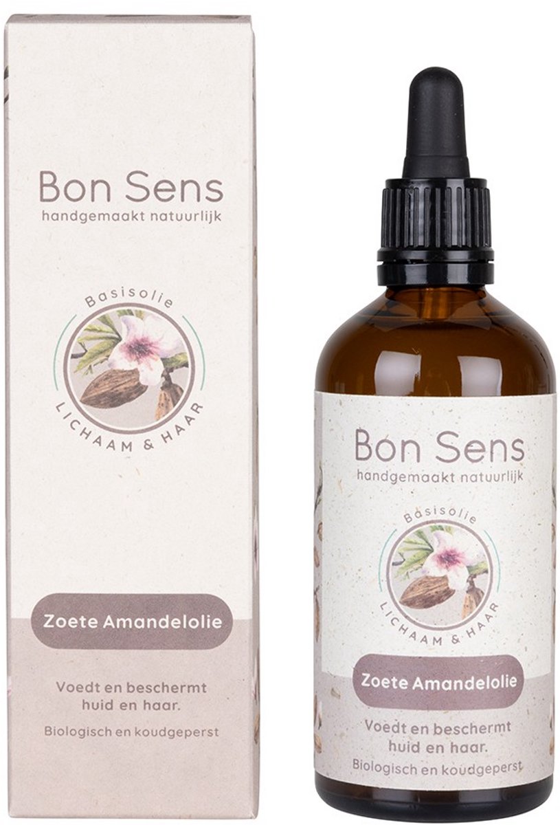 Bon Sens - Zoete Amandelolie - Biologisch - 100 ml