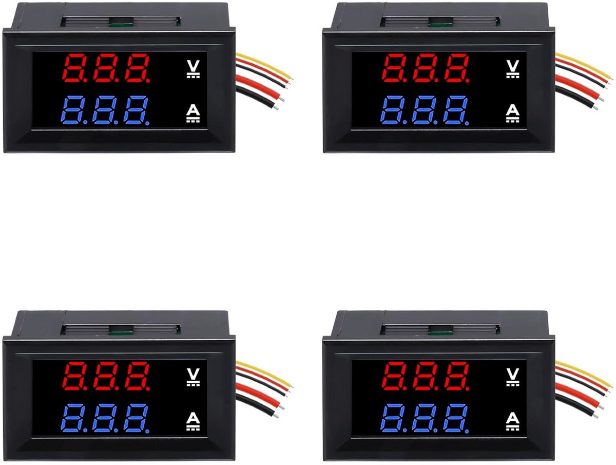 Digitale Voltmeter en Ampèremeter voor DC Spanning en Stroom