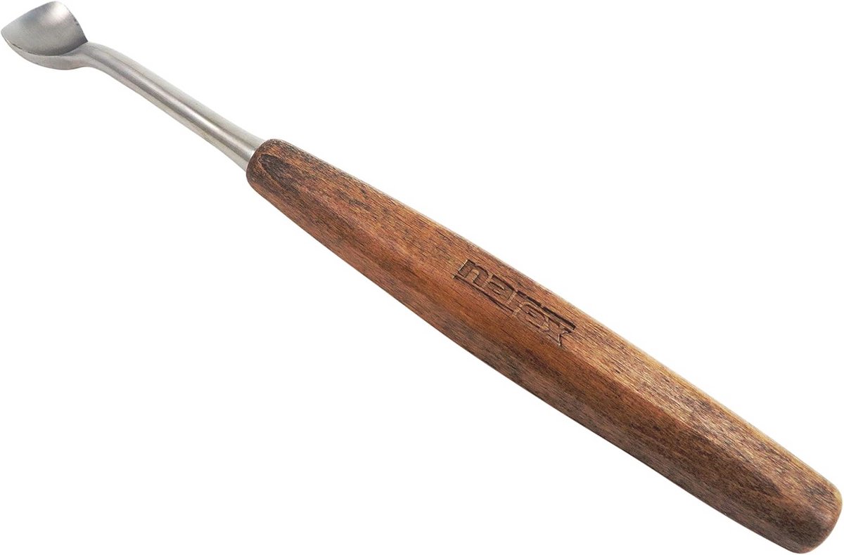 Professionele Houtsnijbeitel Lepelmodel 20mm Breed Steylicm Staal