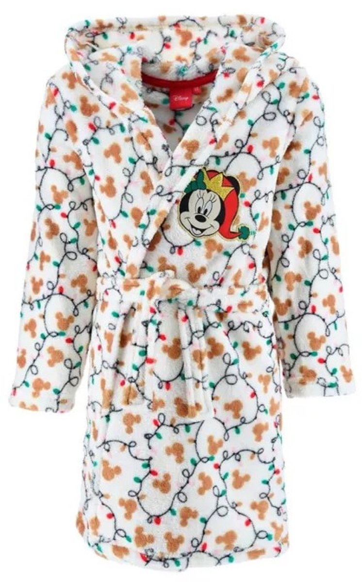 Disney Minnie Mouse Kerst badjas 3 - 8 jaar