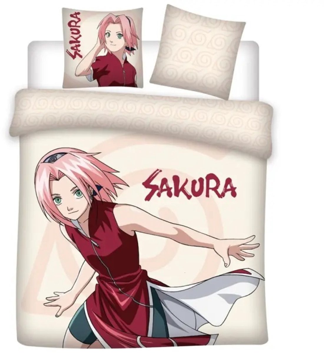 Sakura Dekbedovertrek 240 x 200 cm polykatoen