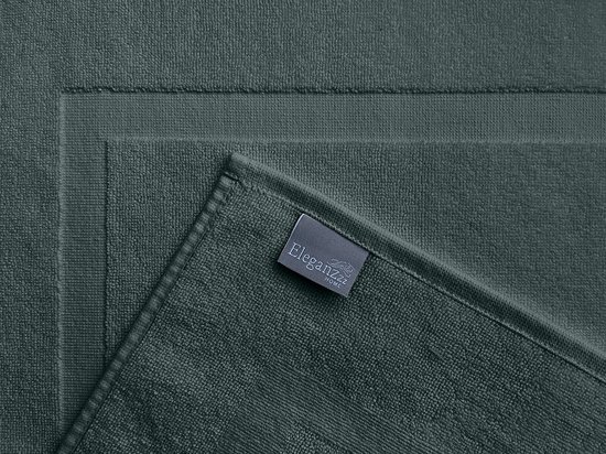 Eleganzzz Badmat - Badmat 50x70cm - 750 gr/m2 - 100% Katoen - olive green