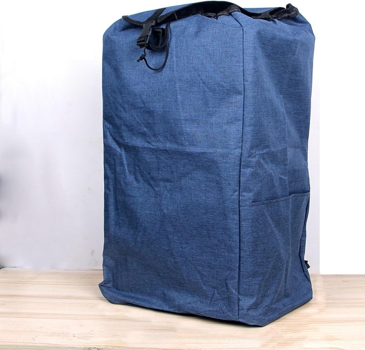 Grote Opvouwbare Boodschappentas met Wielen 80L Waterdicht Oxford