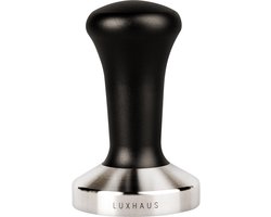 Espresso Tamper 51 mm Plat RVS Basis | Barista Koffiestamper