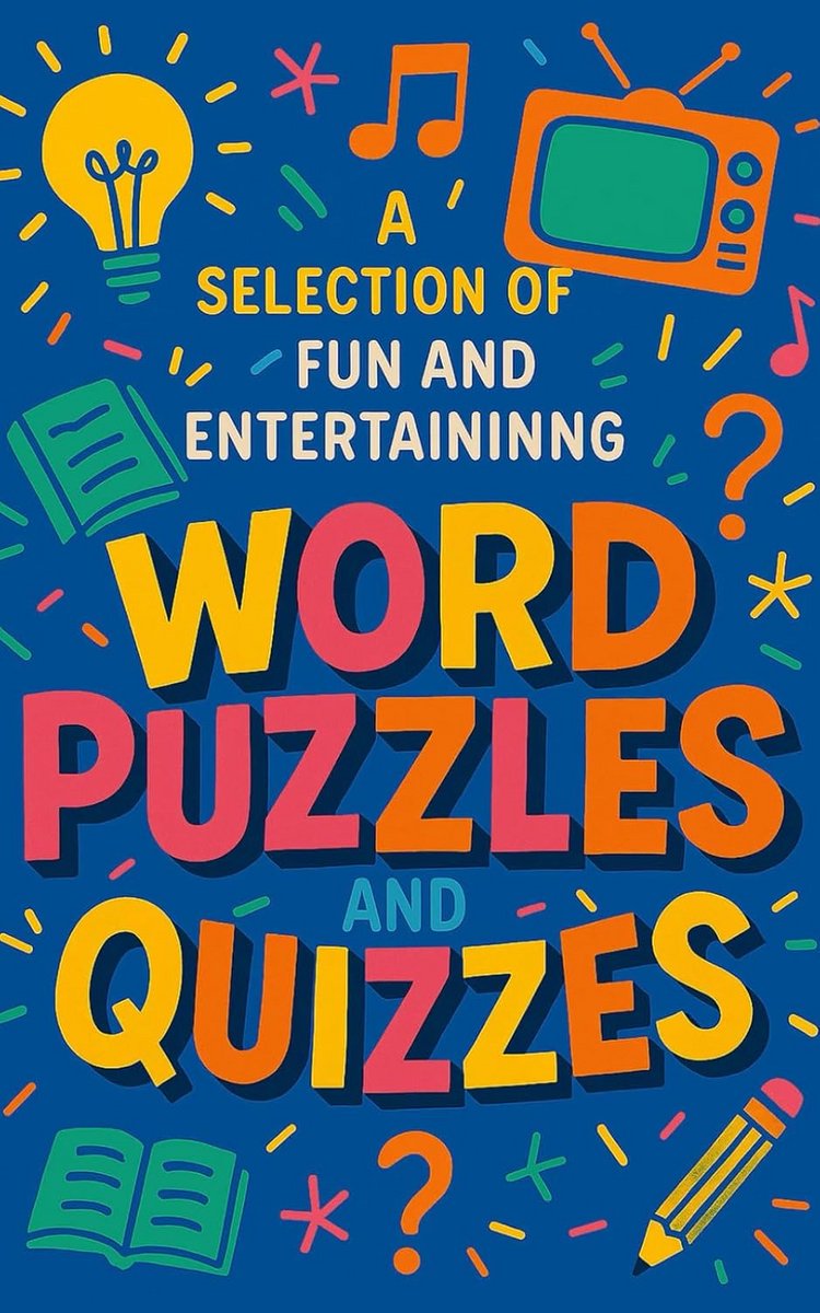 Uitdagende Puzzel- en Quizboek Vol Woordspelletjes en Trivia voor Feestjes