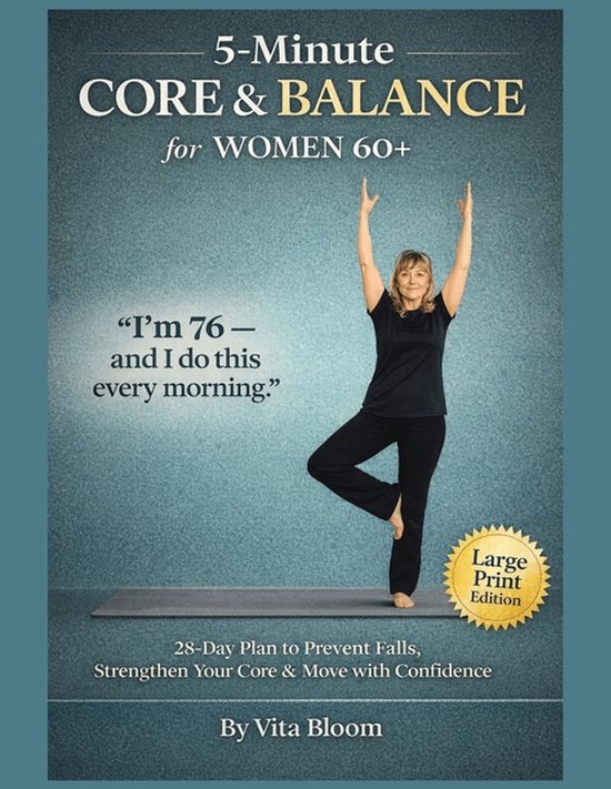 Vitabloom Wellness- 5-Minute Core & Balance for Women 60+ - cover