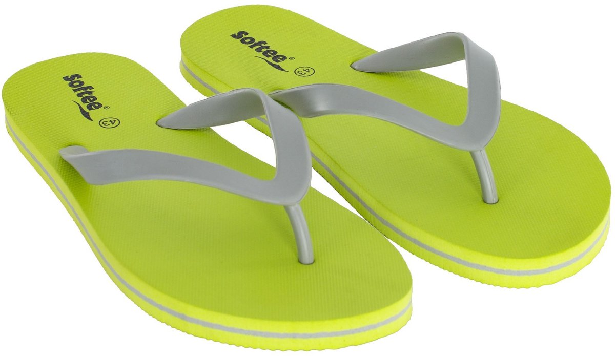 Softee Kokosslippers Lima/Gris - 40