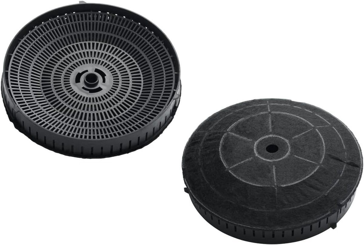 Set van 2 Universele Koolstoffilters voor Afzuigkap - Geur- en Vetfilter