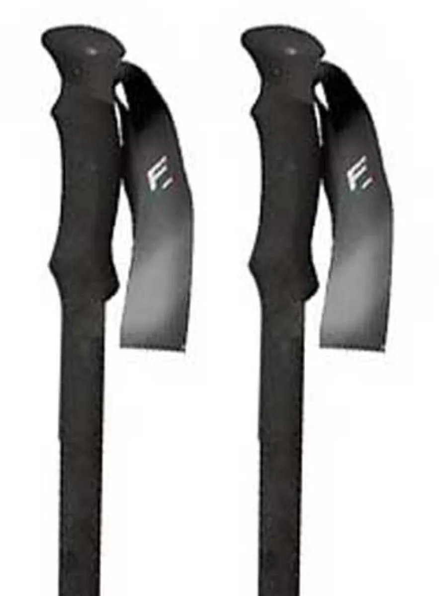 Fizan Elbrus Stokken Zwart 70-140 cm