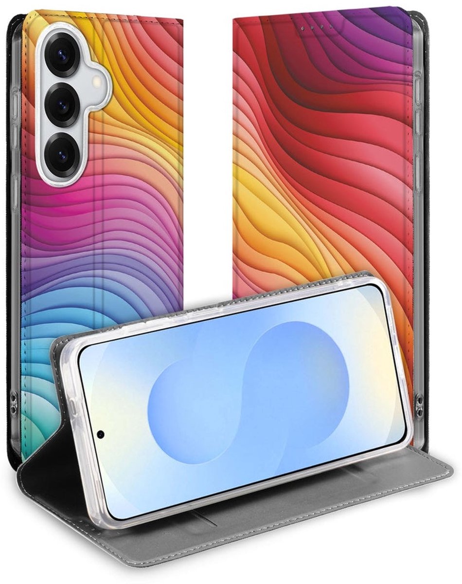 voor Bookcase Samsung Galaxy S26 Regenboog