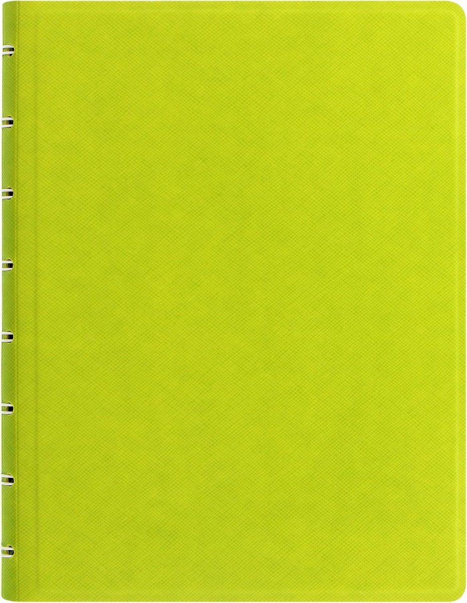 Hervulbare A5 Notebook in Peer - Flexibel Lerenlook Notitieboek