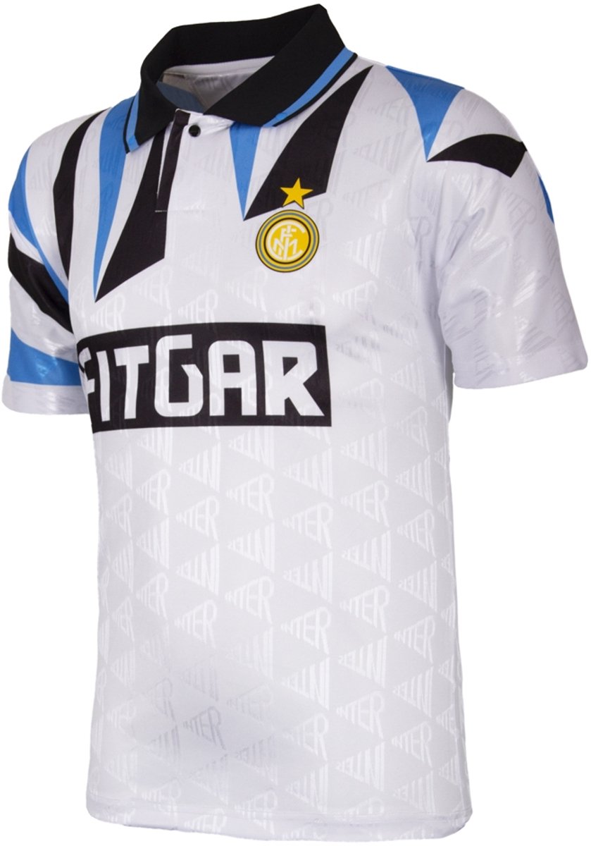 COPA – FC Internazionale 1991-92 Retro Uit Voetbalshirt – Heren – XL
