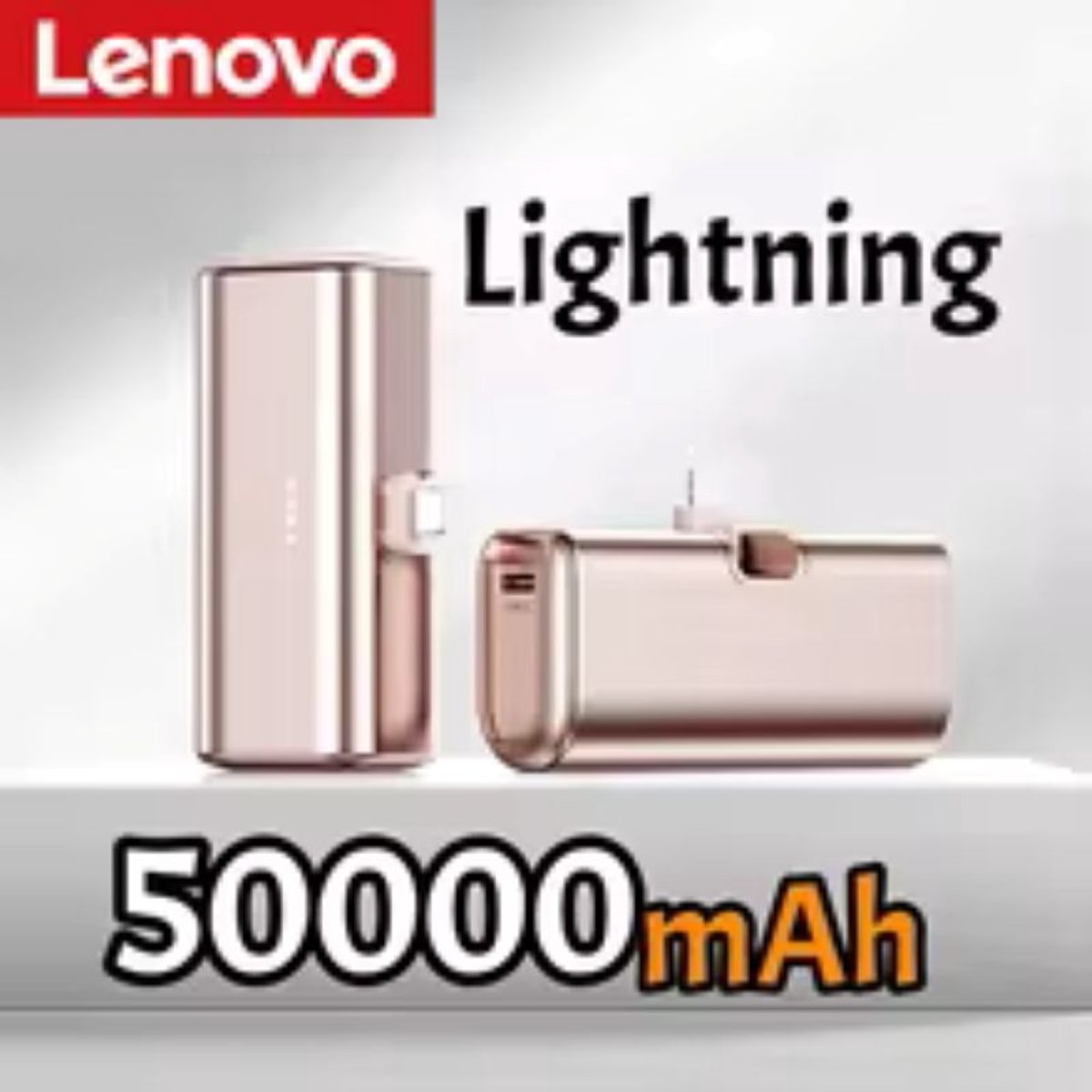 Lenovo Mini Power Bank – Super Quick Charge 22,5W- Llightning