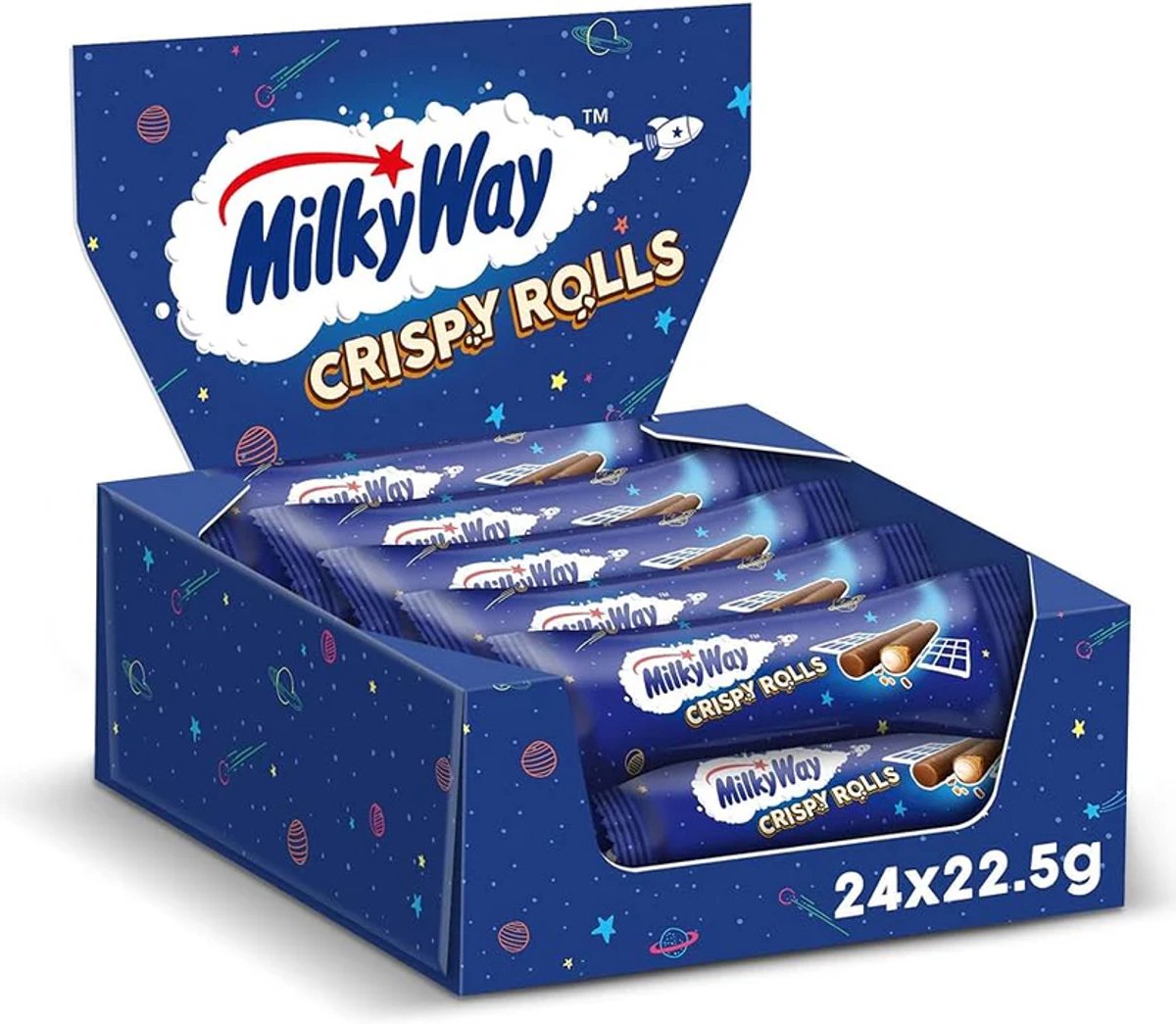 Milka Way Crispy Rolls