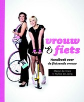 Twee vrouwen naast een racefiets. De tekst op de cover is 'vrouw & fiets'.