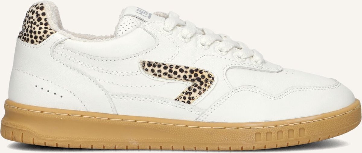 HUB Vancouver-w Sneakers Dames - Leren Sneaker - Wit - Maat 43