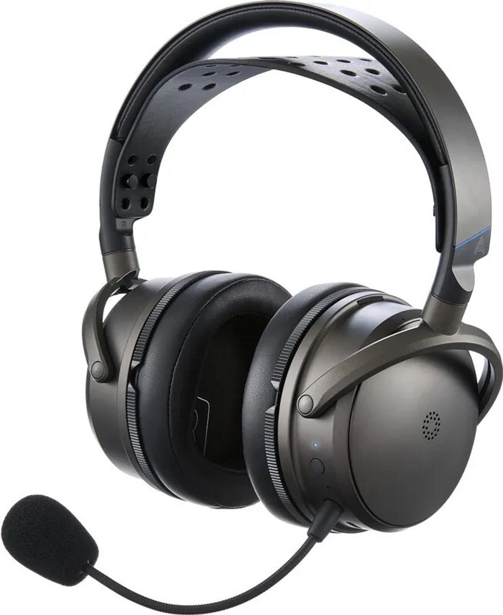 Audeze Maxwell 2 Playstation - Draadloos - Stereo - USB-C - Voor Nintendo Switch 2, PC, PlayStation 5 - Afneembare microfoon - Zwart