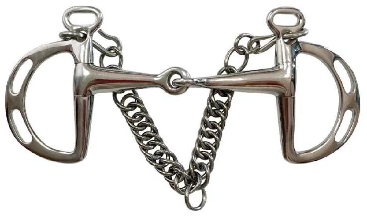 Marjoman Distribucion Goyoaga Paard Bit Zilver 12.5 cm