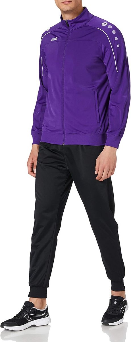 Polyester Trainingspak Classico Uniseks Paars Maat L