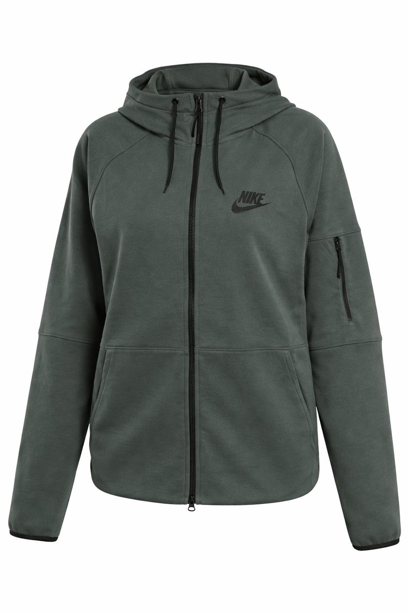 Nike Full Zip Fleece Olijfgroen