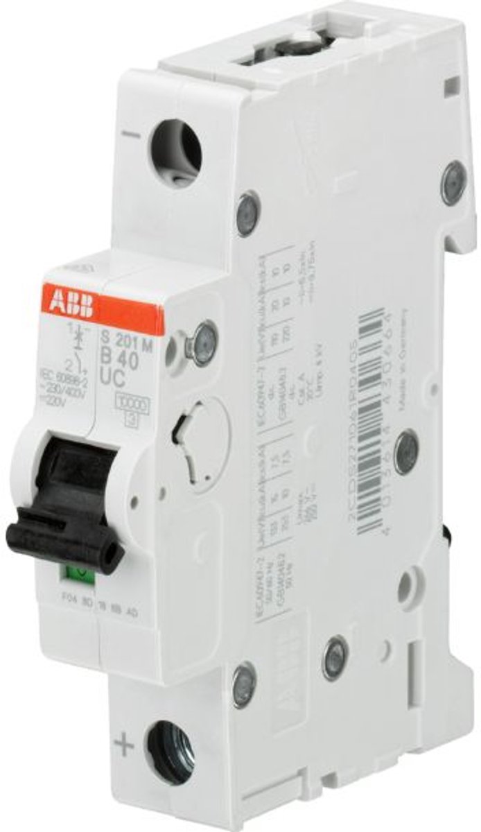 ABB Installatieautomaat voor hogere (gelijk)spanningen 1polig, 2A 230VAC,