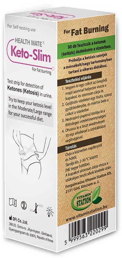 Keto Teststrips – Urine Ketose Test – 100 Strips – Snel & Betrouwbaar – Voor Keto Dieet & Afvallen