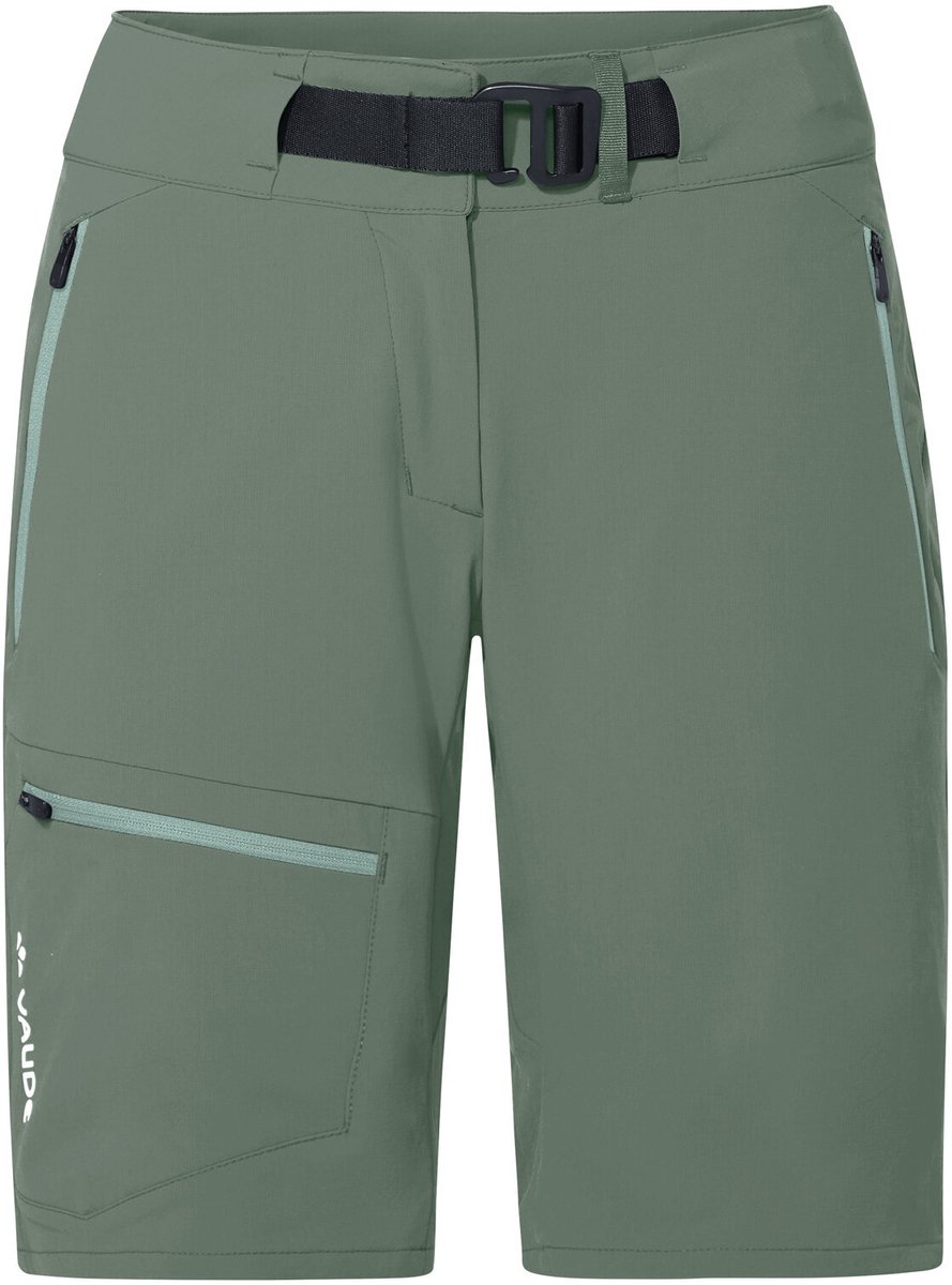 VAUDE Badile Shorts II, Outdoor Broek, Dames Outdoor Sportbroek, Winddicht, Softshell, Regular fit