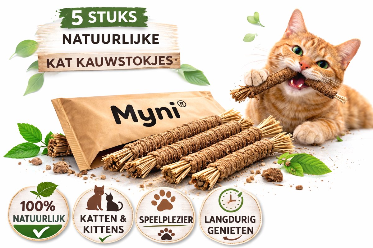 LG Kauwstokjes met Catnip thumbnail 2