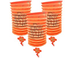 5 Chinese gelukslampionnen - lampionnen
