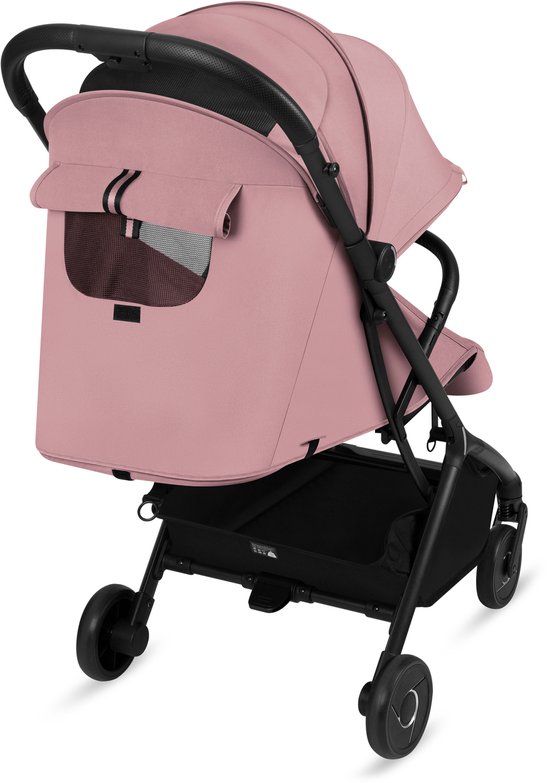 Lionelo Sia Buggy - Ultralichte Wandelwagen 5,9 kg – Ultracompact 18x51x49 cm – Eénhandbediening – Click&Ride Rem – inGrip Harnassysteem – Dri-Seat – Inclusief Muskietennet & Draagriem — afbeelding 2